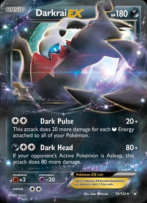 Darkrai EX 74/122