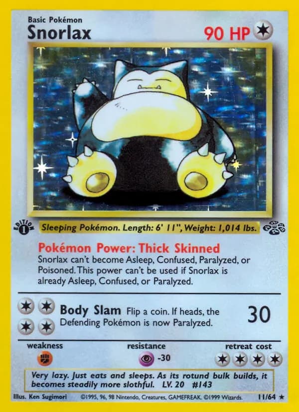 Snorlax 11/64, Jungle