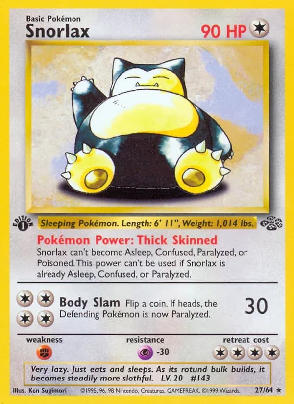 Snorlax 27/64, Jungle