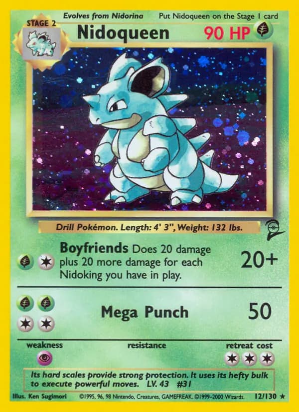Nidoqueen 12/130, Base Set 2