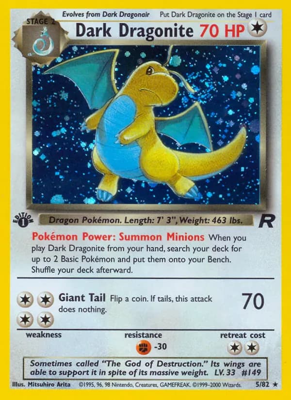 Dark Dragonite 5/82, Team Rocket