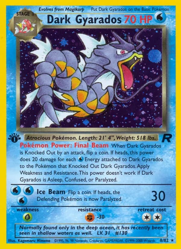 Dark Gyarados 8/82, Team Rocket