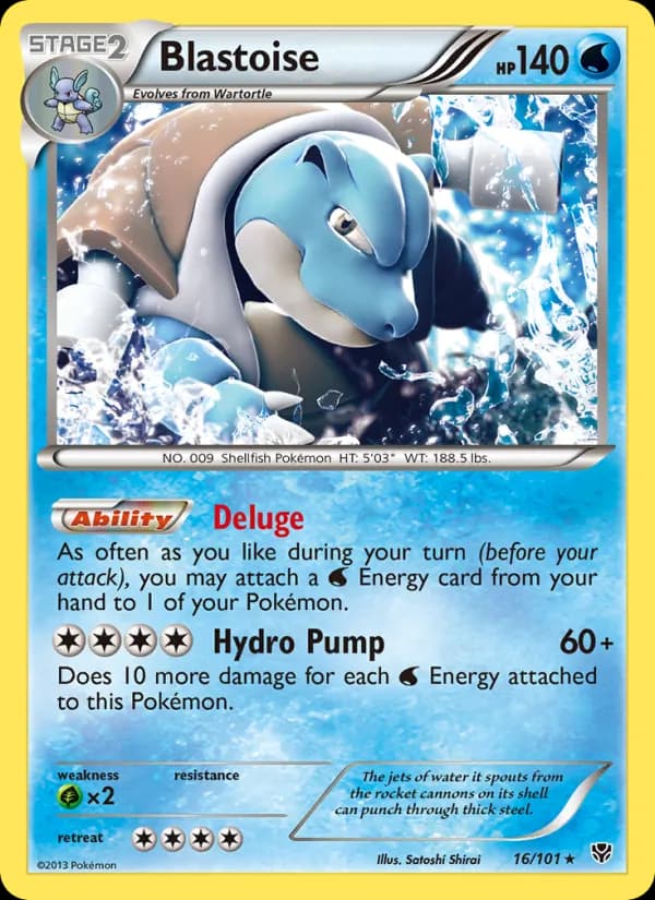 Blastoise 16/101