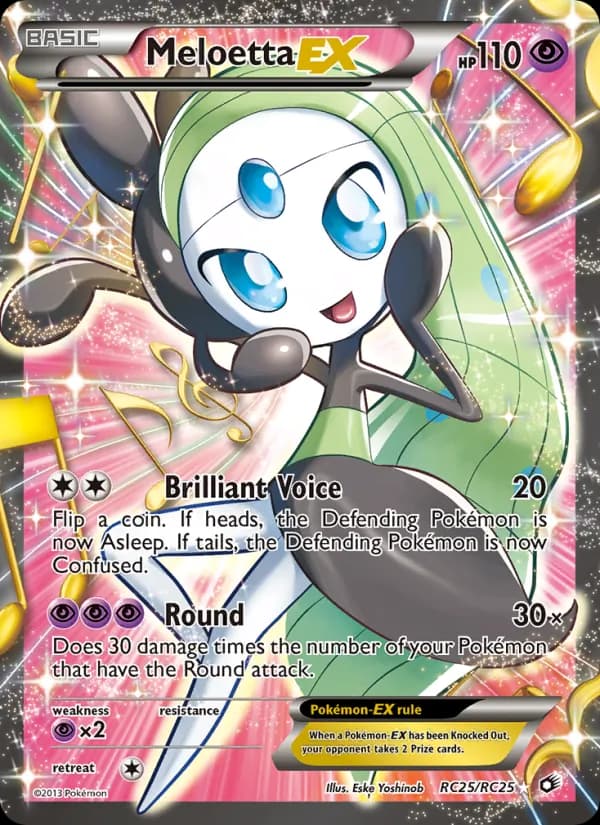 Meloetta-EX RC25/113