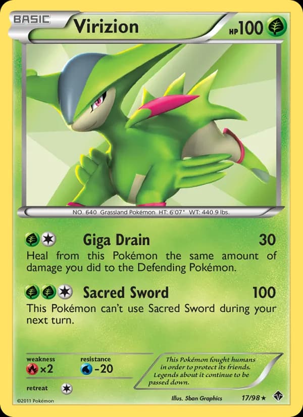 Virizion 17/98