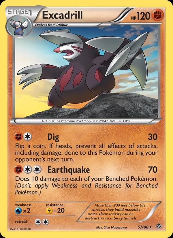 Excadrill 57/98, Emerging Powers