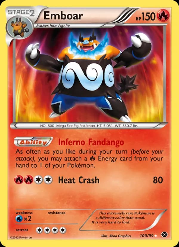 Emboar 100/99, Next Destinies
