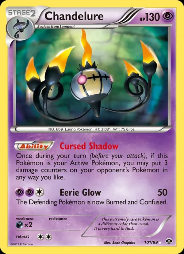 Chandelure 101/99, Next Destinies