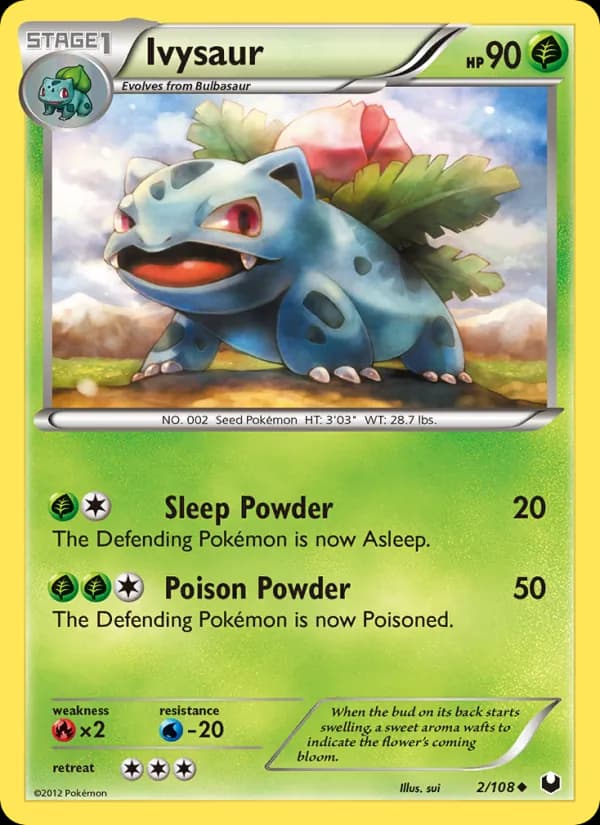 Ivysaur 2/108, Dark Explorers