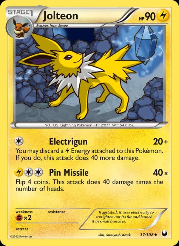 Jolteon 37/108, Dark Explorers