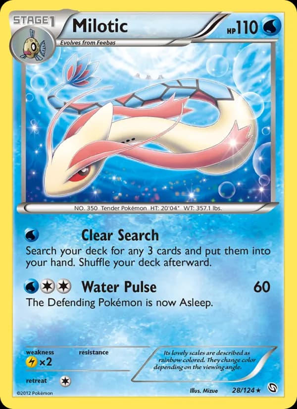 Milotic 28/124, Dragons Exalted