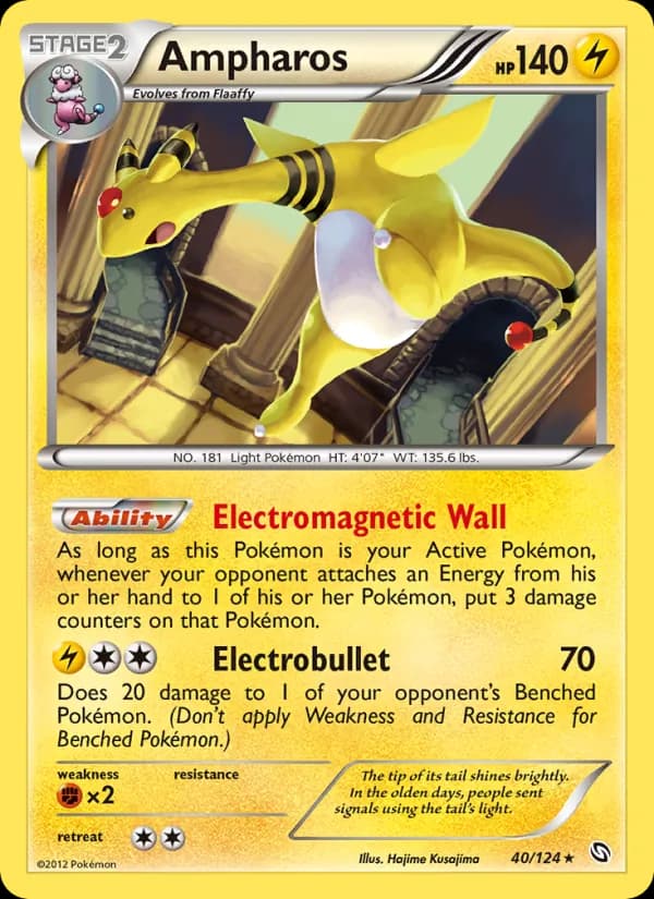 Ampharos 40/124, Dragons Exalted