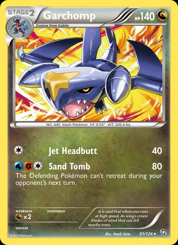 Garchomp 91/124, Dragons Exalted
