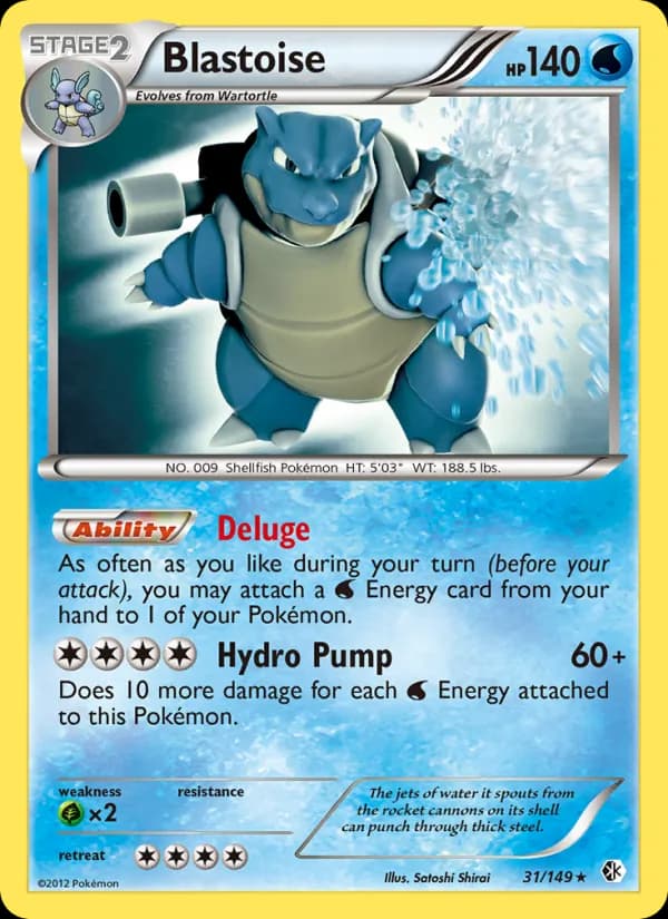 Blastoise 31/149, Boundaries Crossed