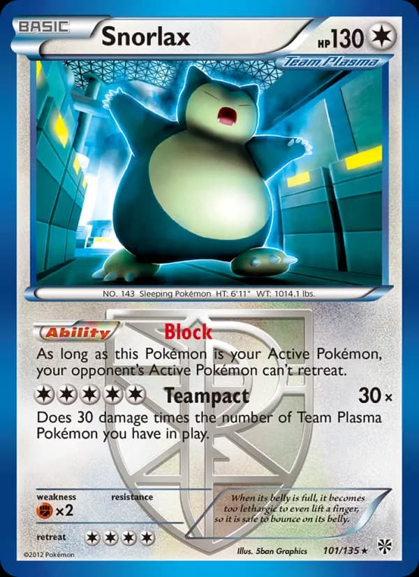 Snorlax 101/135