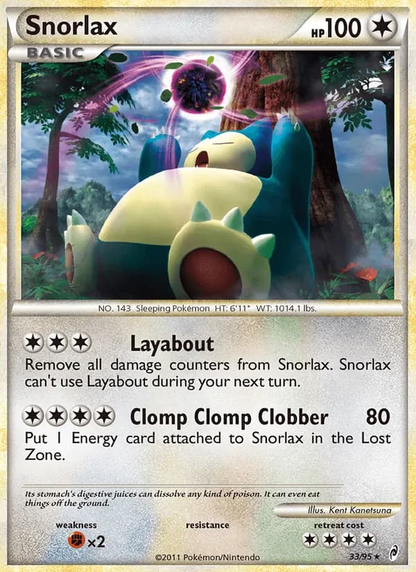 Snorlax 33/95, Call of Legends