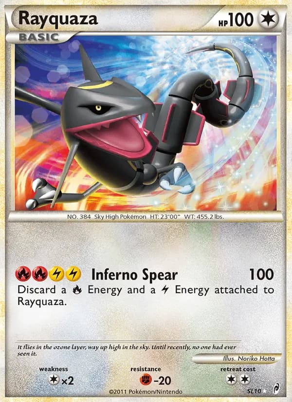 Rayquaza SL10/95, Call of Legends