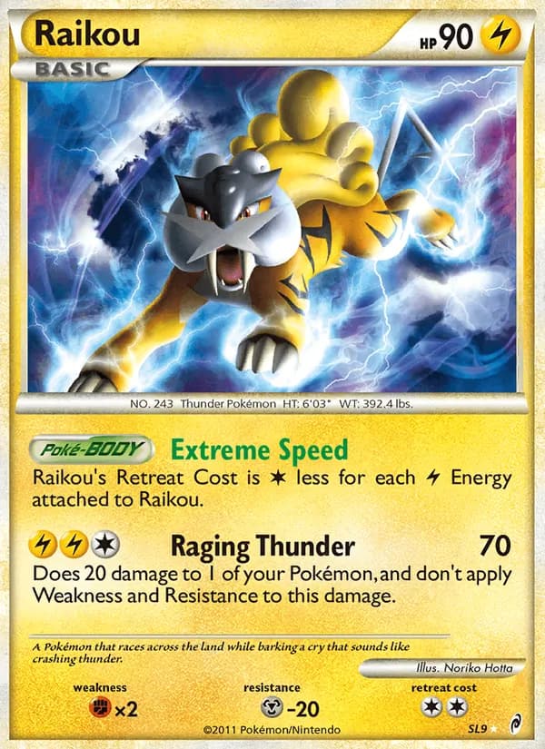 Raikou SL9/95, Call of Legends