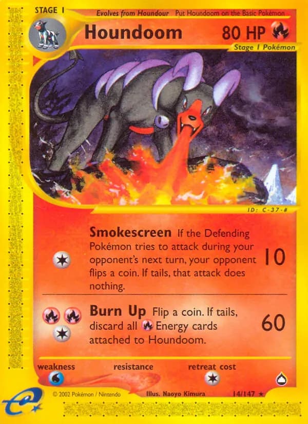 Houndoom 14/147, Aquapolis