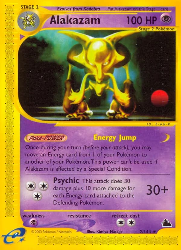 Alakazam 2/144, Skyridge