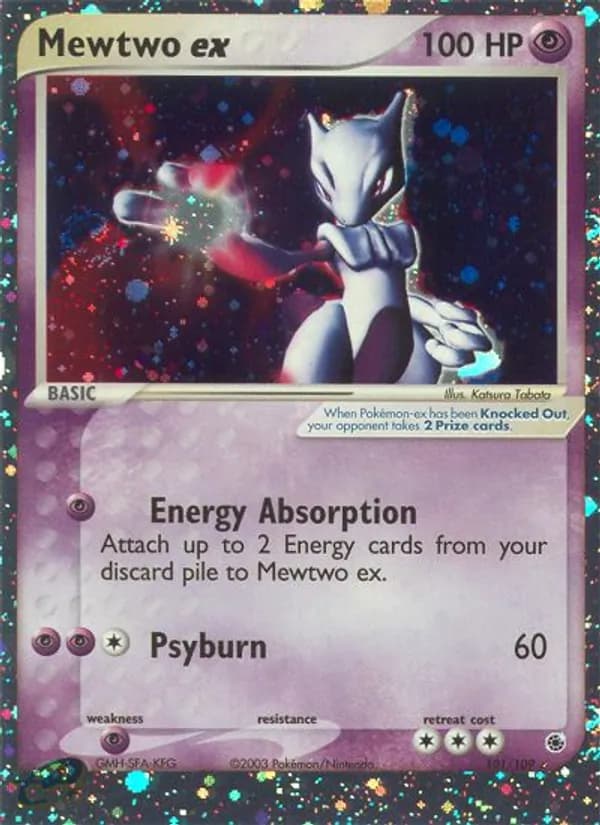 Mewtwo ex 101/109, Ruby & Sapphire
