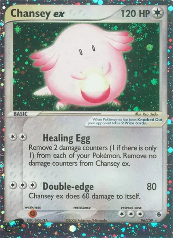 Chansey ex 96/109, Ruby & Sapphire