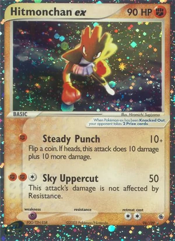 Hitmonchan ex 98/109, Ruby & Sapphire