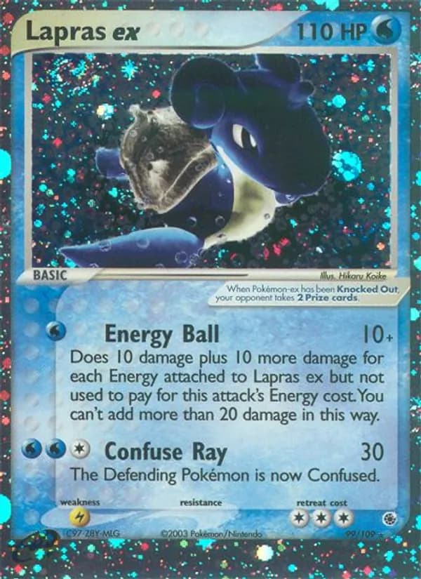 Lapras ex 99/109, Ruby & Sapphire