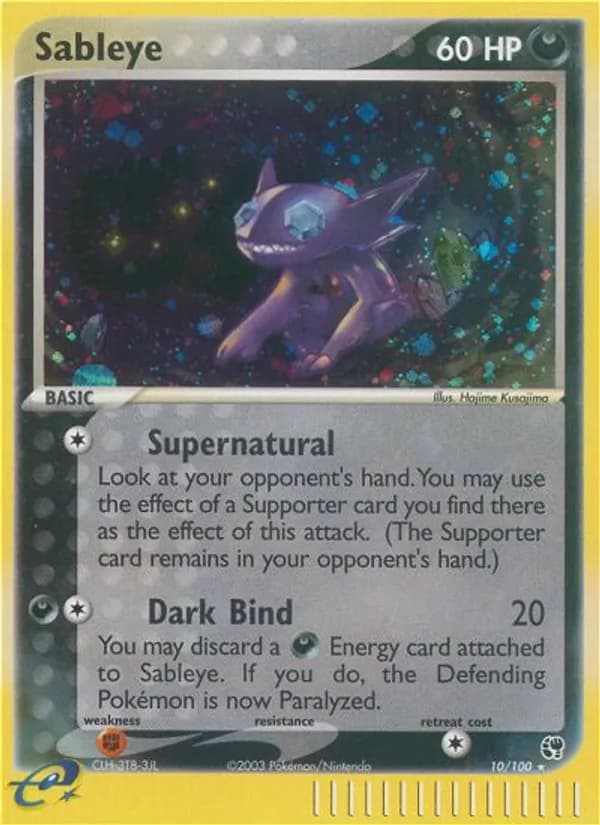 Sableye 10/100, Sandstorm
