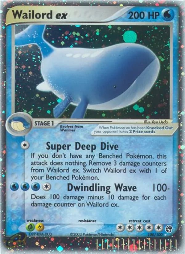 Wailord ex 100/100, Sandstorm