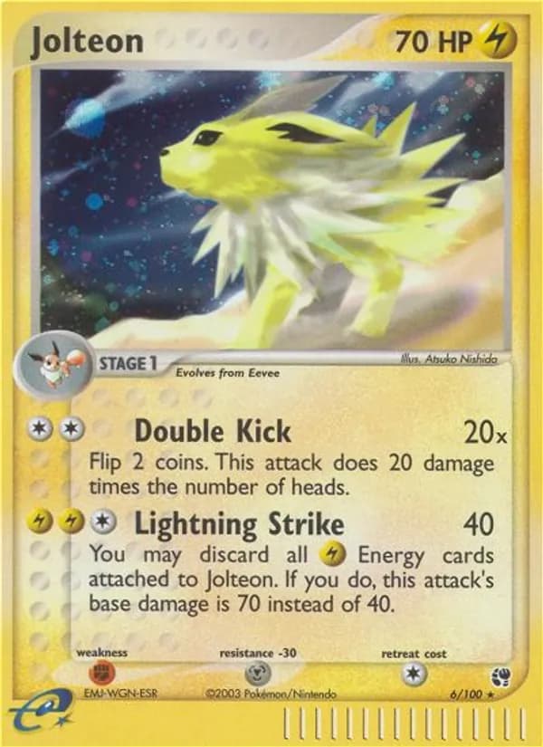 Jolteon 6/100, Sandstorm