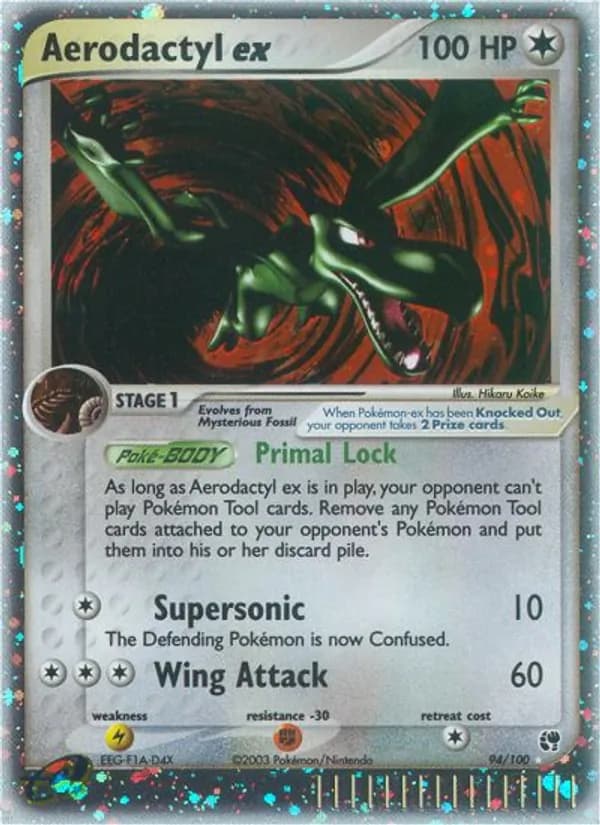 Aerodactyl ex 94/100, Sandstorm