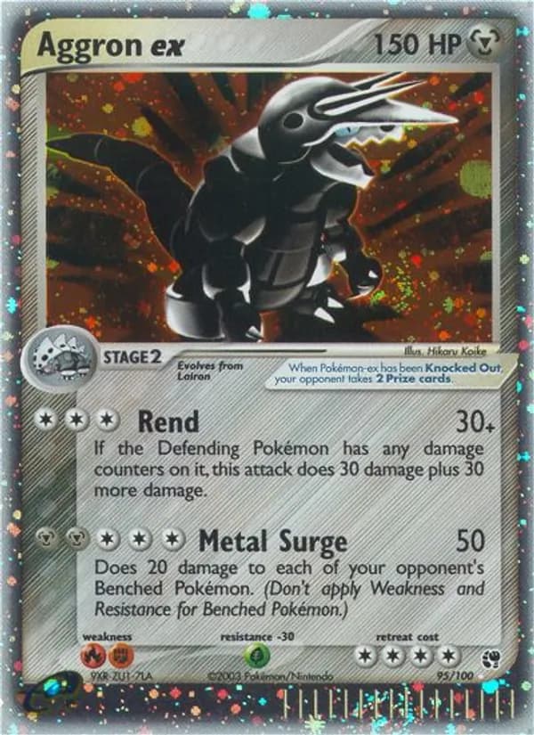 Aggron ex 95/100, Sandstorm