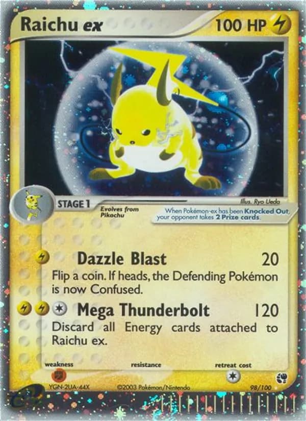Raichu ex 98/100, Sandstorm