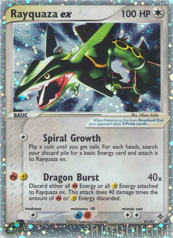 Rayquaza ex 97/97
