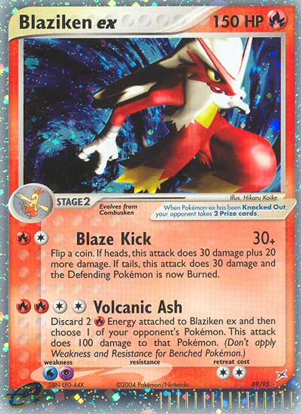 Blaziken ex 89/95, Team Magma vs Team Aqua