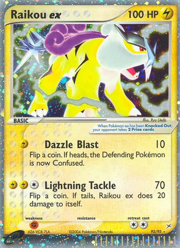 Raikou ex 92/95, Team Magma vs Team Aqua