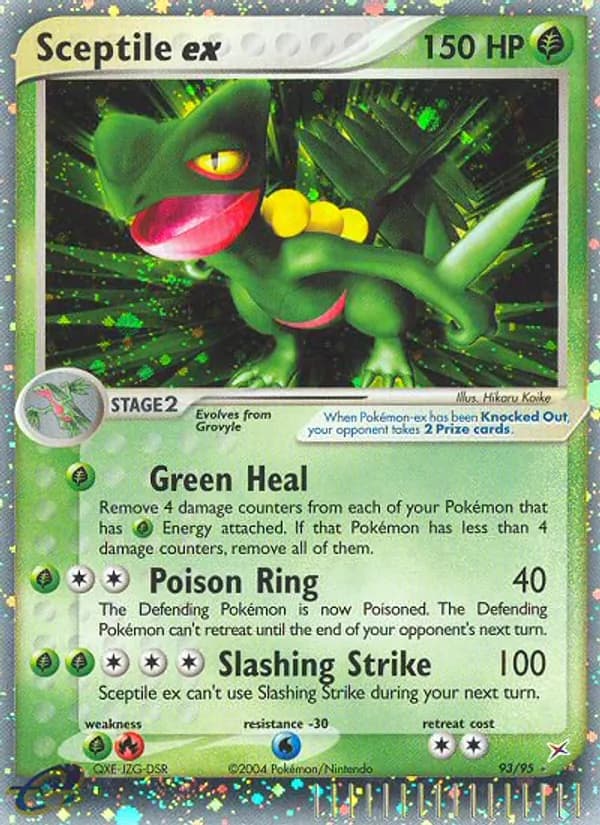 Sceptile ex 93/95, Team Magma vs Team Aqua