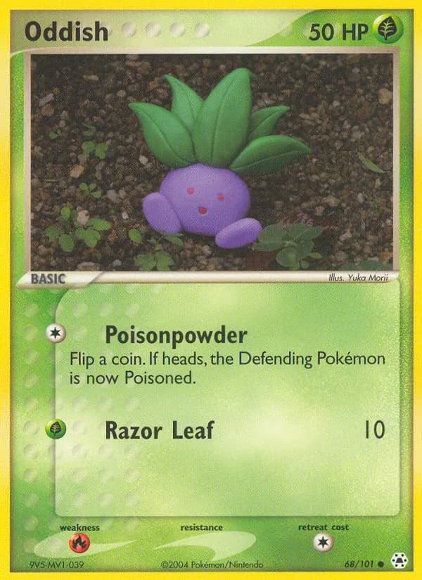 Oddish 68/101, Hidden Legends