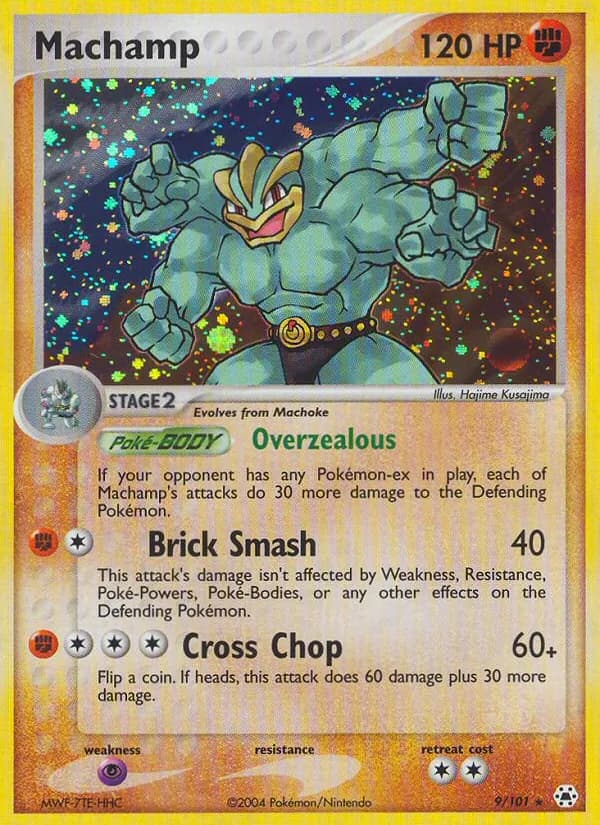 Machamp 9/101, Hidden Legends