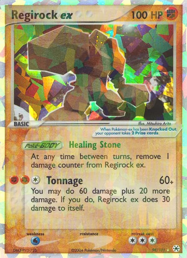 Regirock ex 98/101, Hidden Legends