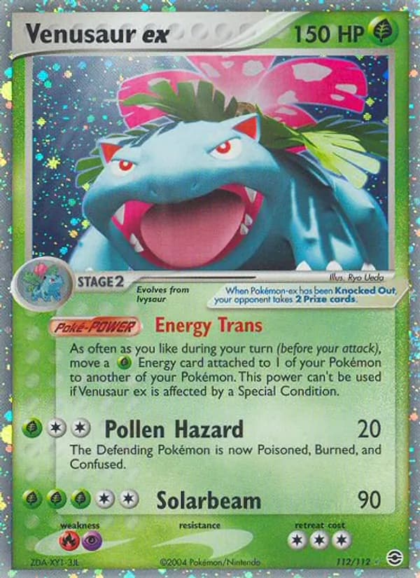 Venusaur ex 112/112, FireRed & LeafGreen
