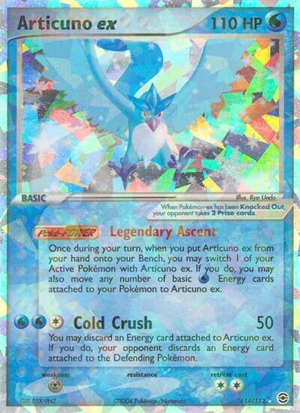 Articuno ex 114/112