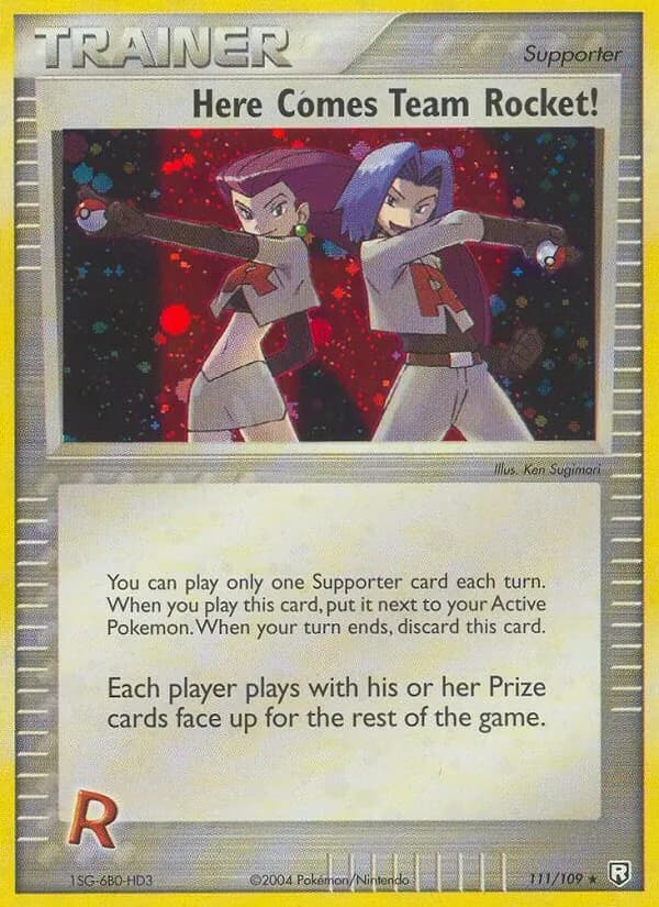 Here Comes Team Rocket! 111/109, Team Rocket Returns