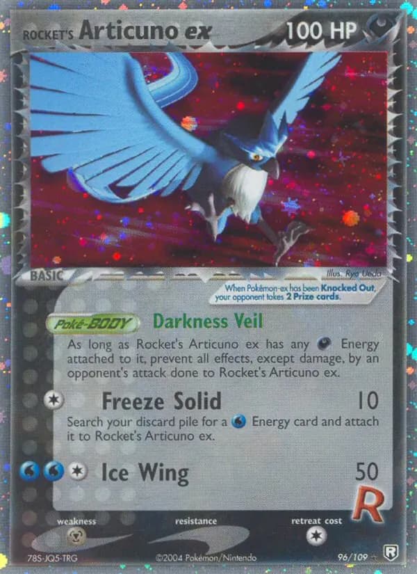 Rocket's Articuno ex 96/109, Team Rocket Returns