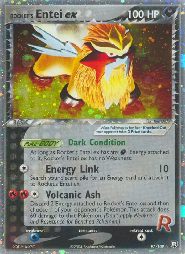 Rocket's Entei ex 97/109, Team Rocket Returns