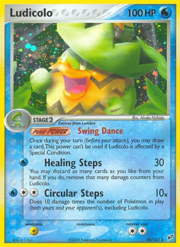 Ludicolo 10/107, Deoxys