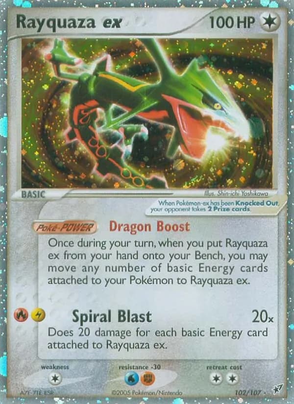 Rayquaza ex 102/107, Deoxys