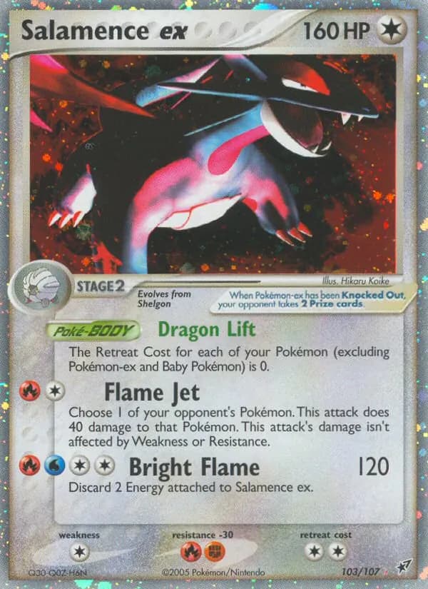Salamence ex 103/107, Deoxys