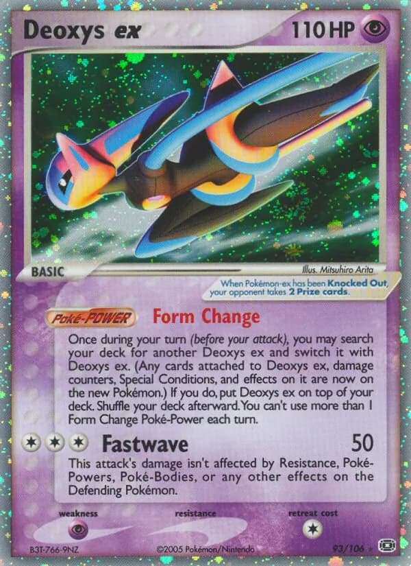 Deoxys ex 93/106, Emerald